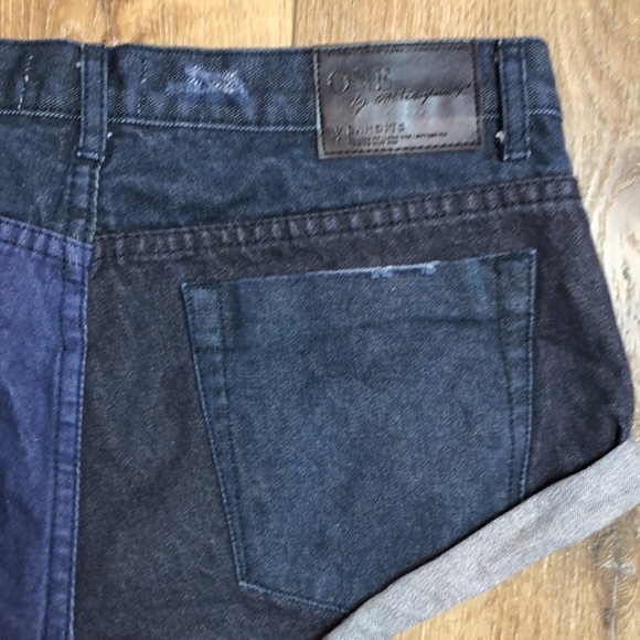 One xOne Teaspoon Multicolor Twisted Hem Shorts 29 - Picture 5 of 8